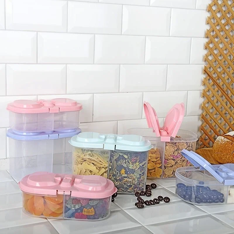 2 Bölmeli Saklama Ve Erzak Kabı 1200 Ml 2 Bölmeli Saklama Ve Erzak Kabı 1200 Ml