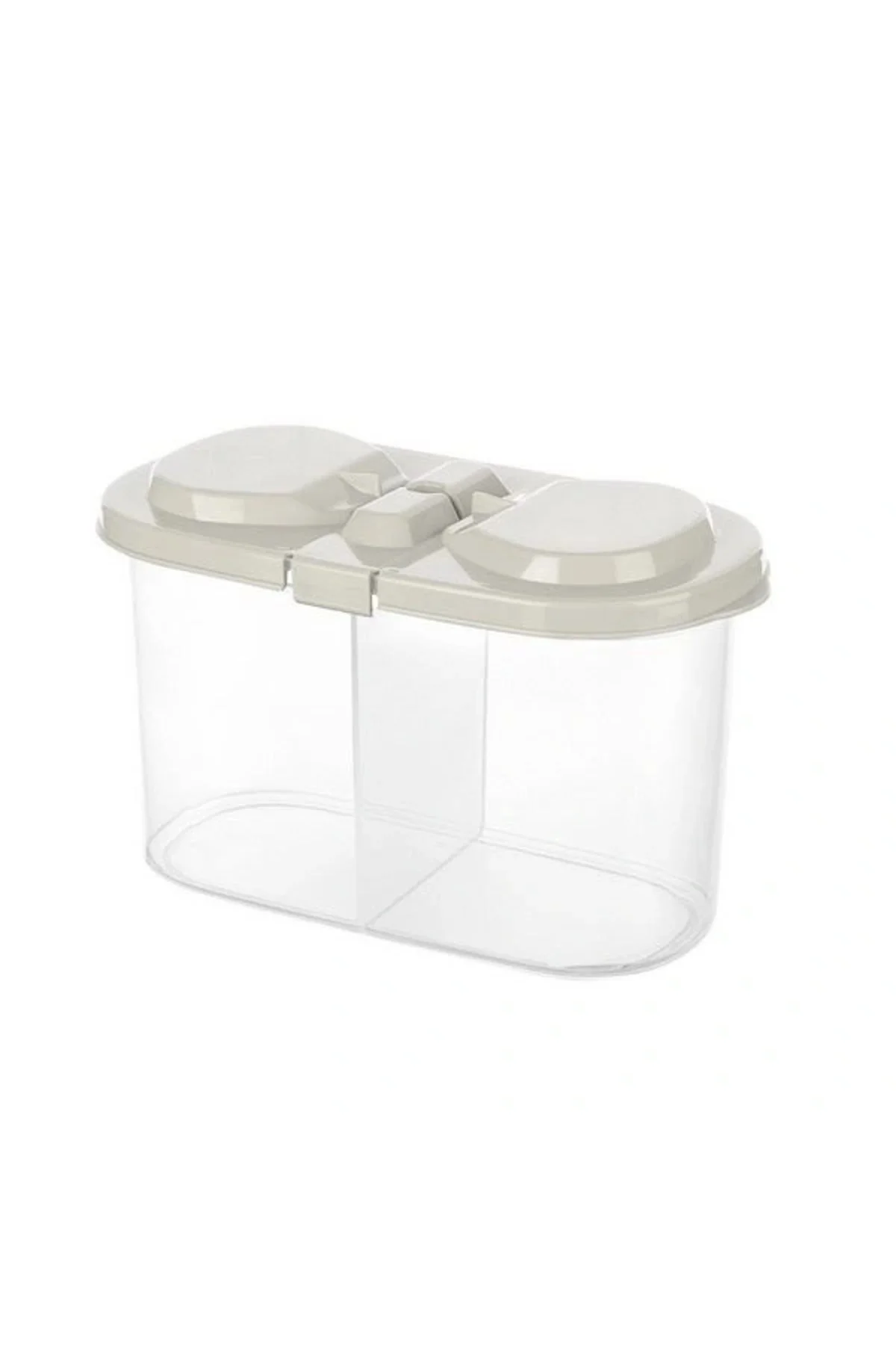 2 Bölmeli Saklama Ve Erzak Kabı 1200 Ml - Görsel 2