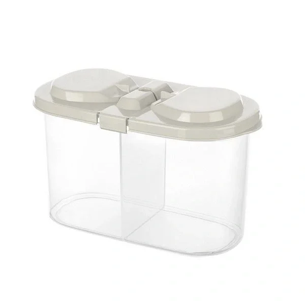 2 Bölmeli Saklama Ve Erzak Kabı 1200 Ml 2 Bölmeli Saklama Ve Erzak Kabı 1200 Ml