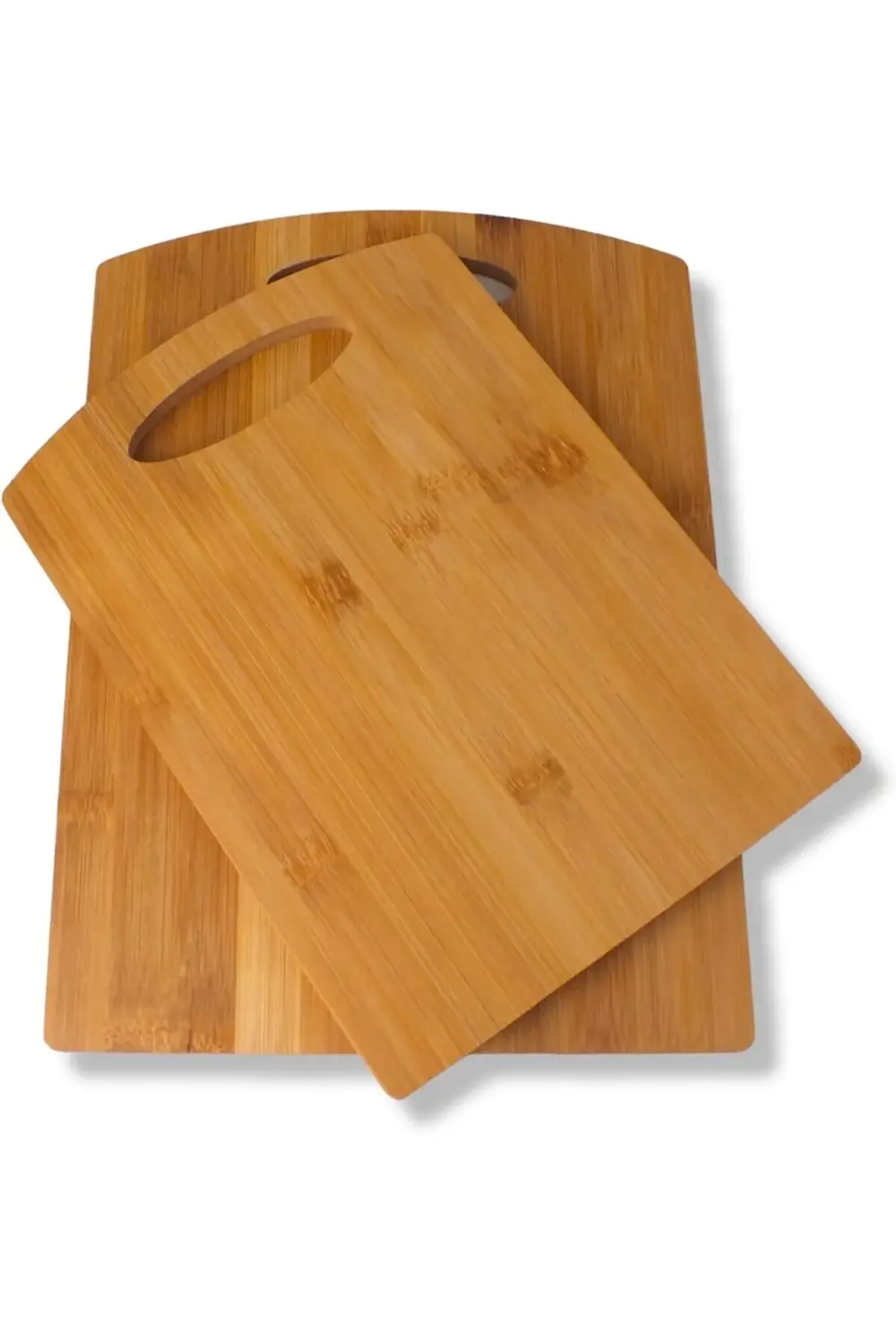 2 Boy Bambu Kesme Tahtası Seti, Bambu Kesim Tahtası, Bambu Et Tah