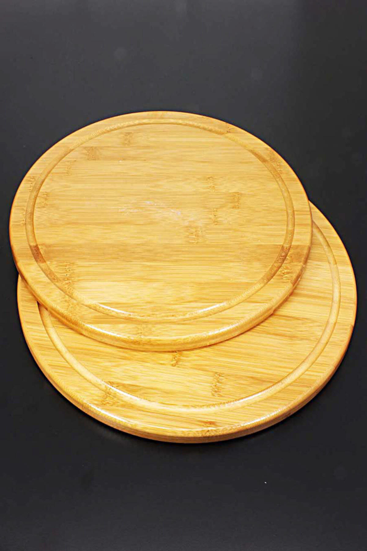 2 Boy Bambu Pizza Tabağı