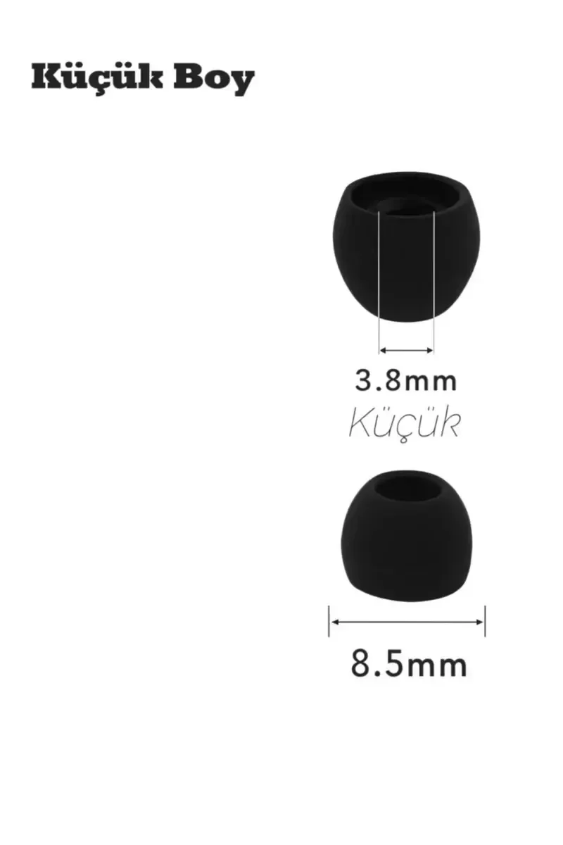 2 Çift 4 Adet Kulaklık Silikonu Küçük 8.5mm Samsung ile Uyumlu Fiyatı, Yorumları ve Özellikleri