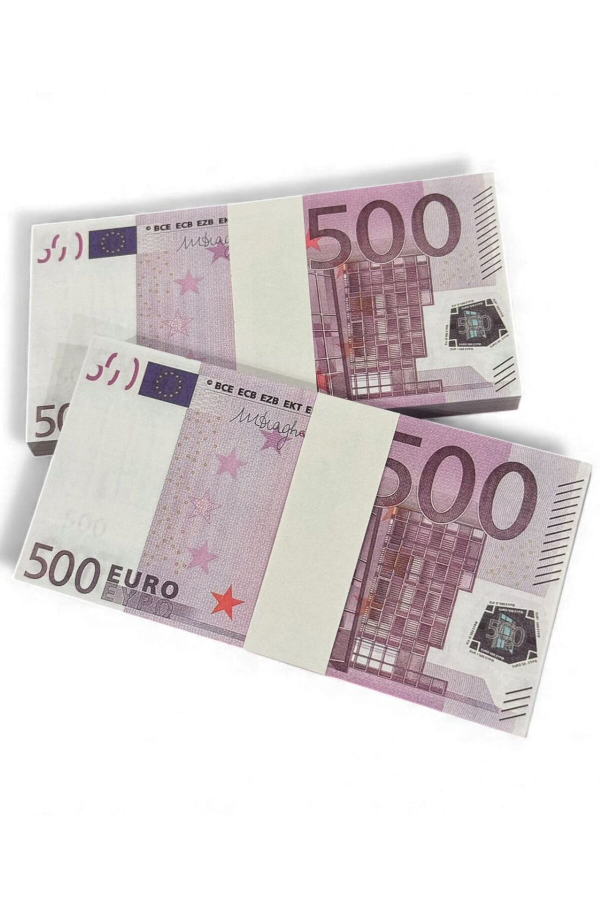 2 Deste 500 € Görünümlü Oyun Parası – Düğün Atma, Kına, Koleksiyo