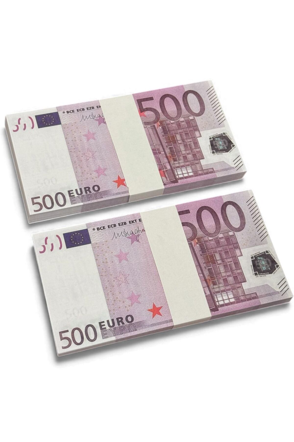 2 Deste 500 € Görünümlü Oyun Parası – Düğün Atma, Kına, Koleksiyo