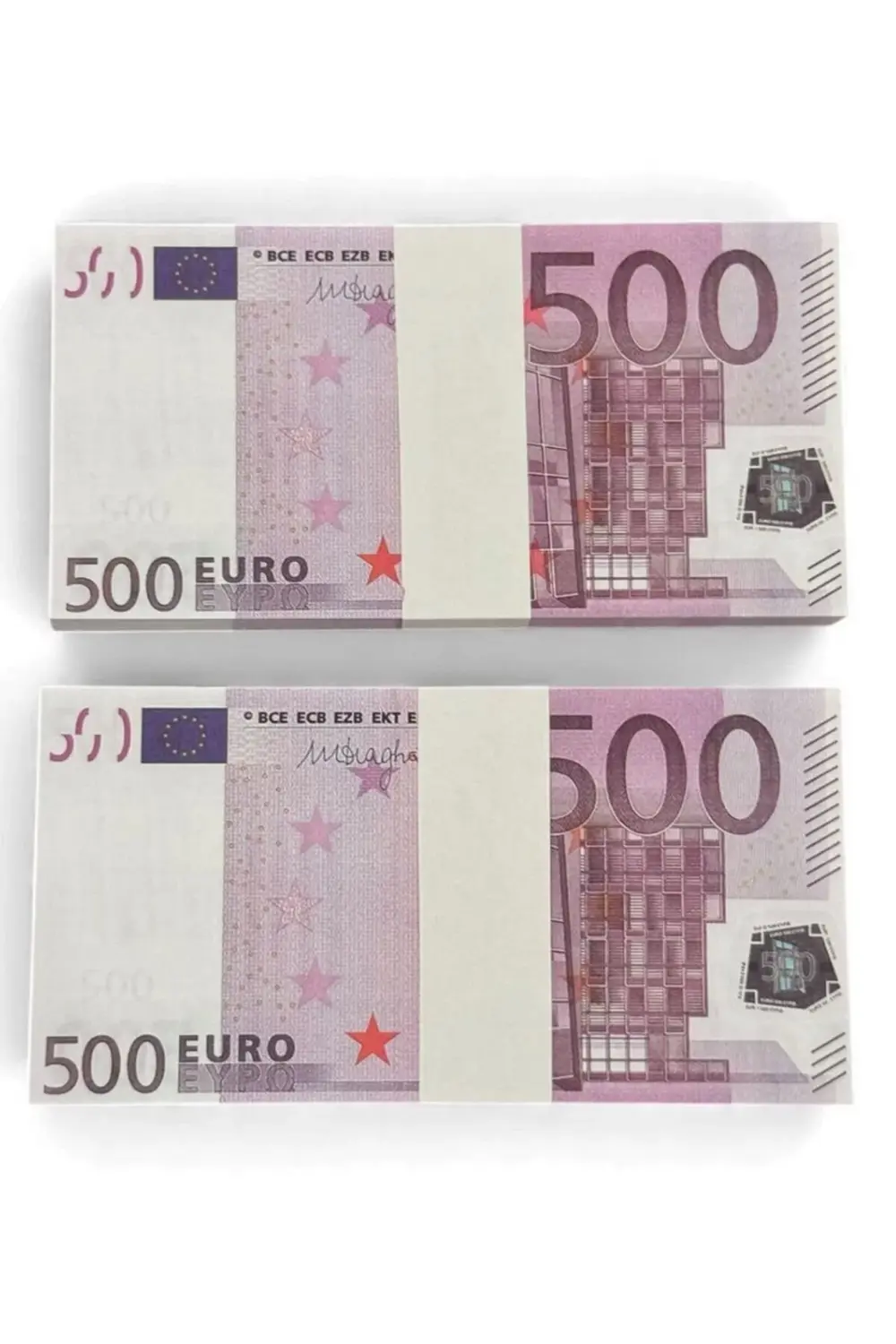 2 Deste 500 € Görünümlü Oyun Parası – Düğün Atma, Kına, Koleksiyo