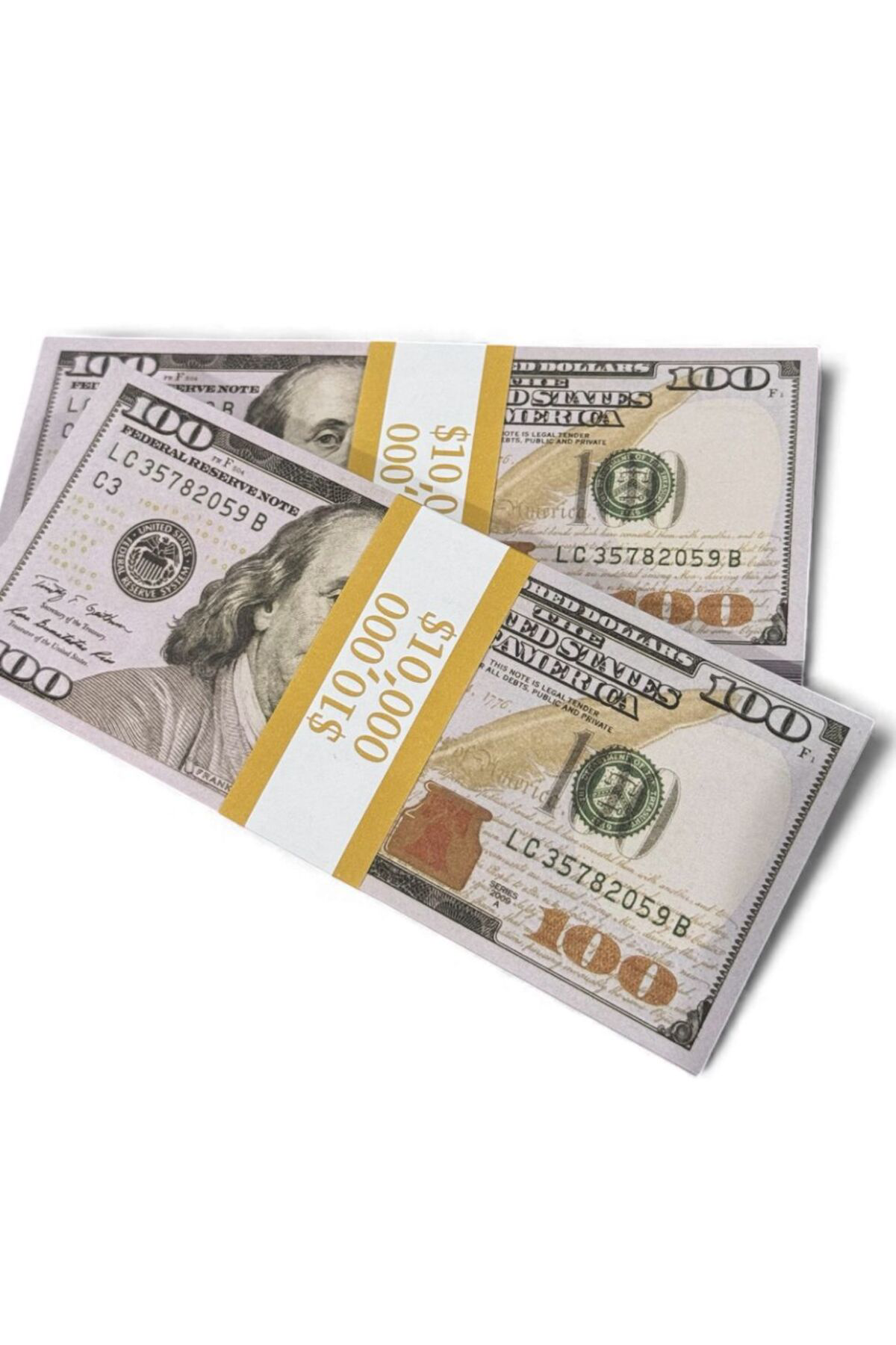 2 Deste Dekoratif 100$ Oyun Parası – Düğün, Şaka, Film, Fotoğraf,