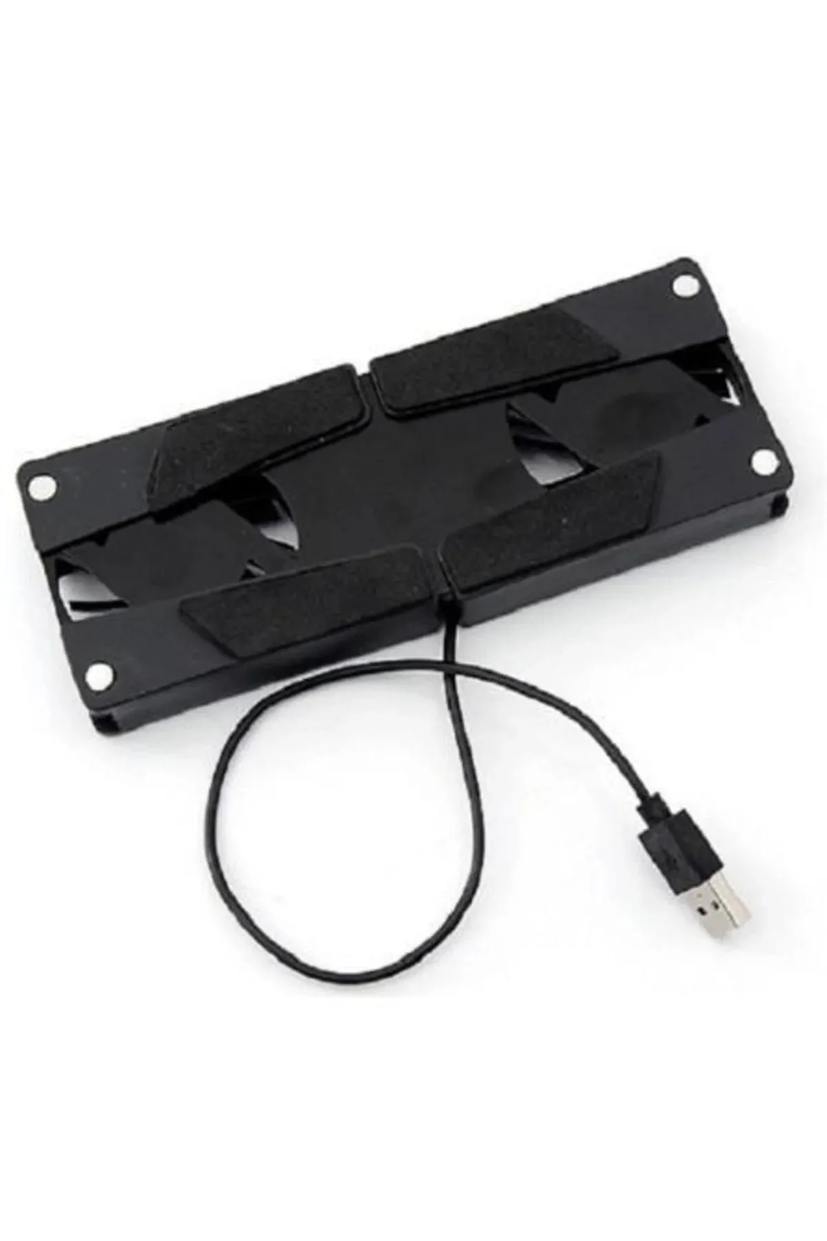 2 Fanlı Notebook Soğutucu Portatif Katlanabilir Laptop Soğutucu Fan Usbli Stand Biisayar Fanı