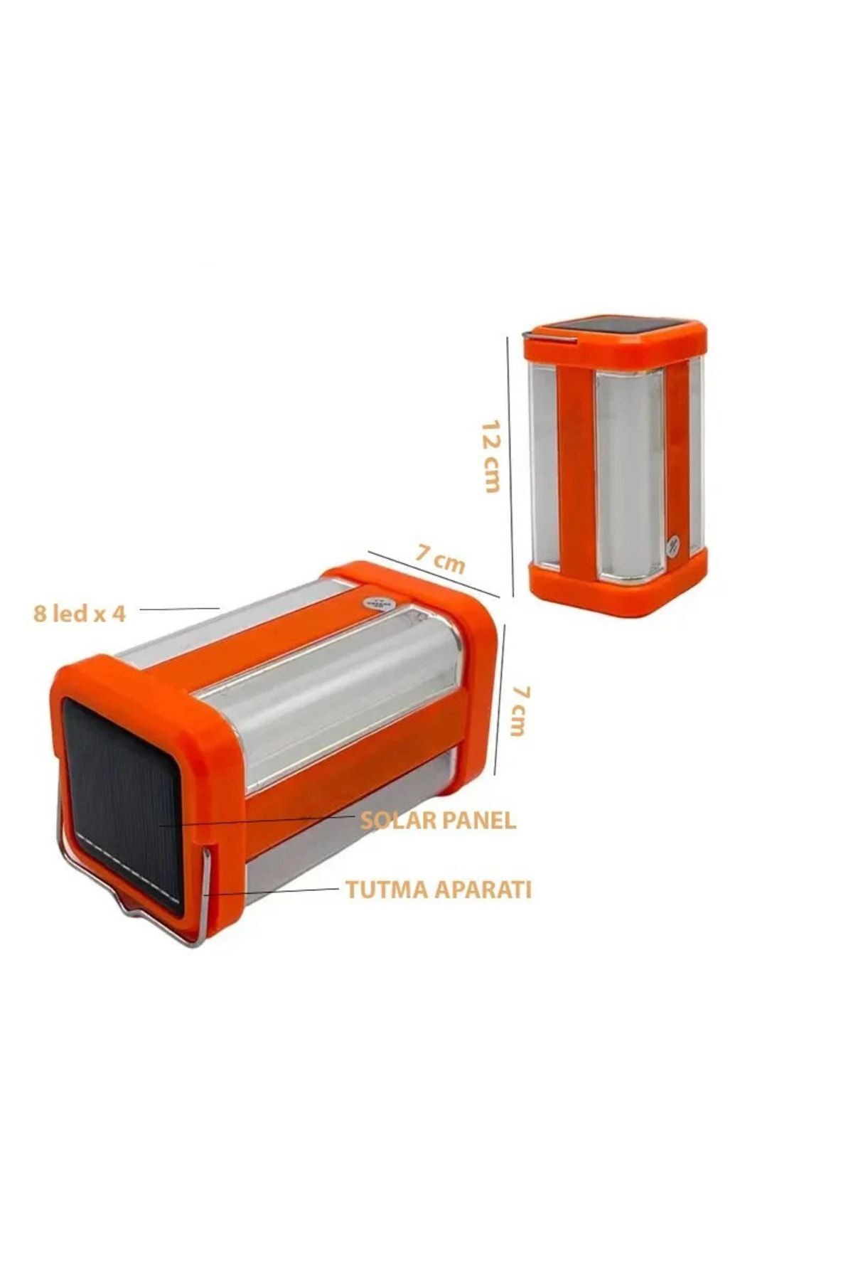 2 Fonksiyonlu Solar Güneş Enerjili Ve Şarjlı Lamba 32 Smd Ledli I