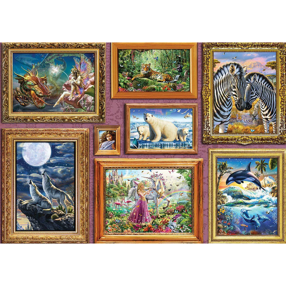 2 Gallery 1000 Parça Puzzle -KS Puzzle 2 Gallery 1000 Parça Puzzle -KS Puzzle