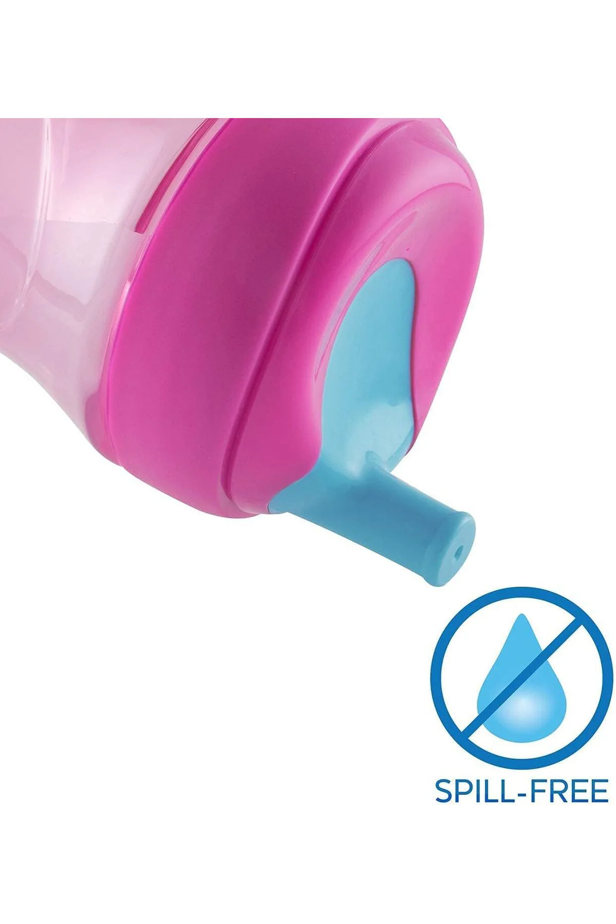 2 in 1 Advance Cup Alıştırma Bardağı 266 ml +12 Ay - Pink