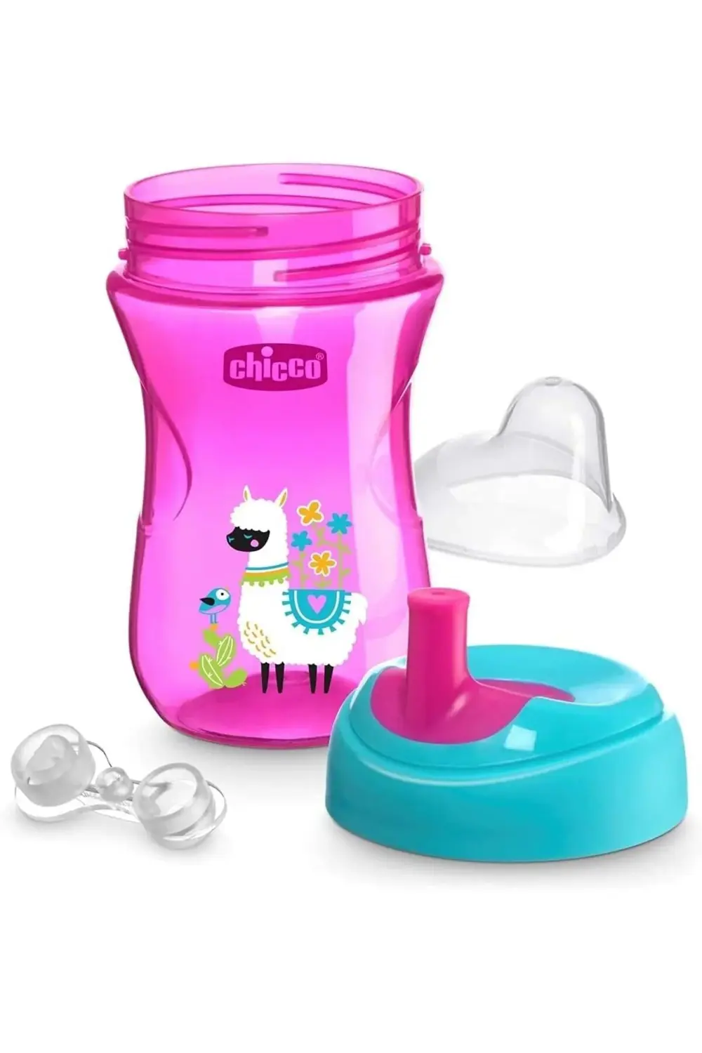 2 in 1 Advance Cup Alıştırma Bardağı 266 ml +12 Ay - Pink