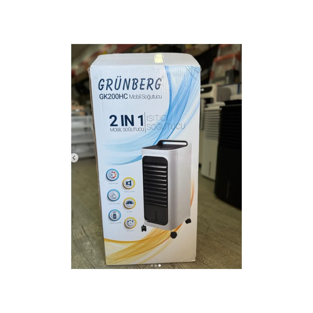 2 in 1 Mobil Isıtıcı Soğutucu - 2000W Isıtma / 80W Soğutma