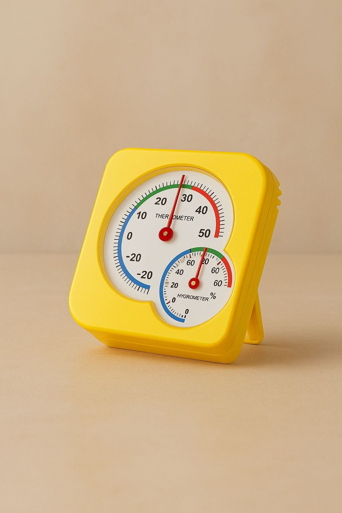 2 in 1 Nem Ölçer Higrometre & Sıcaklık Ölçer Termometre – Analog 