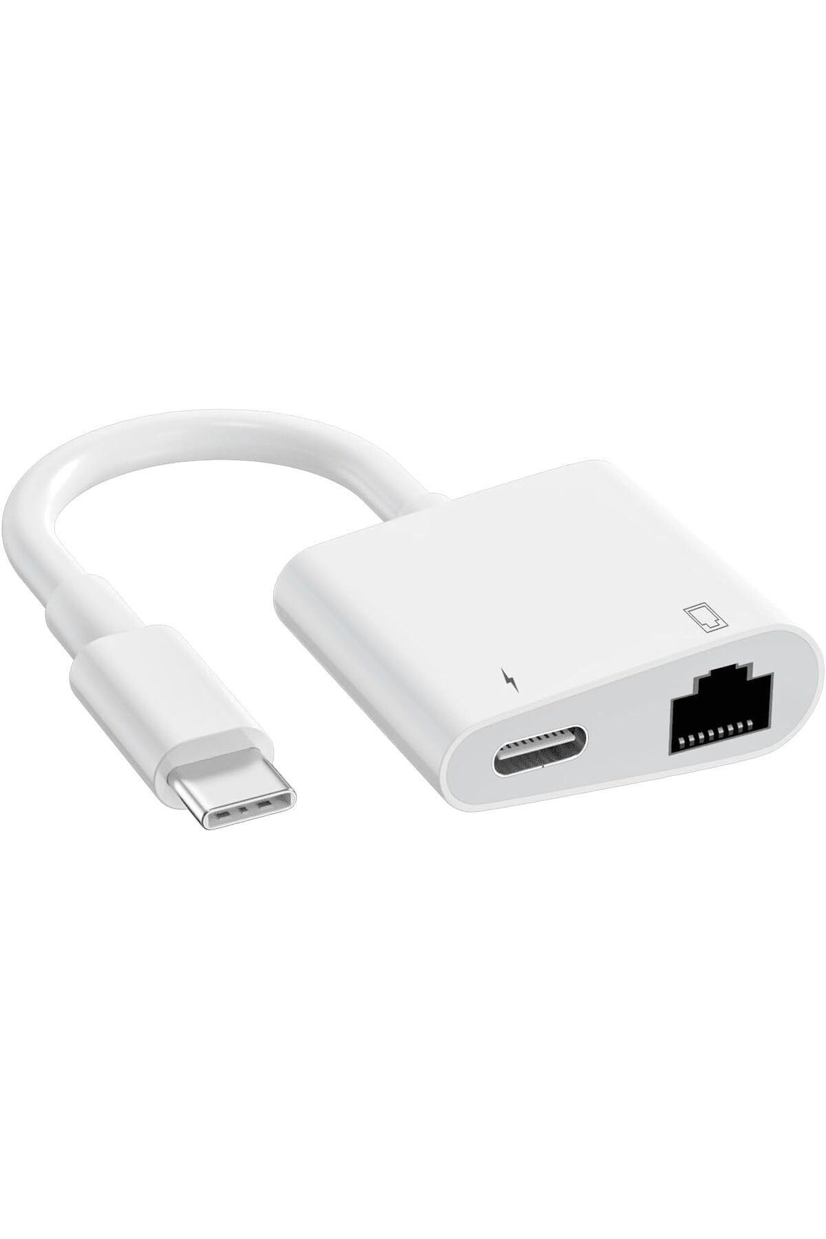 Pmr 2 İn 1 Type C To Rj45 Gigabit Ethernet Çoklayici+ Type C Şarj Zr6