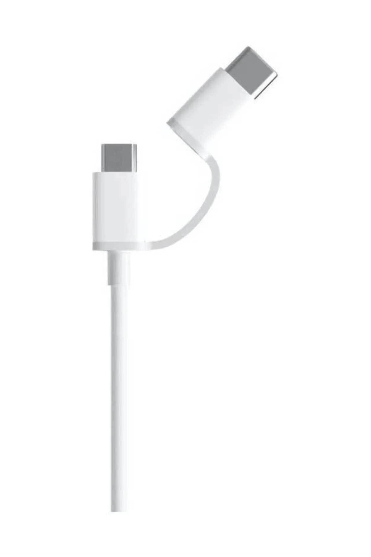 2 In 1 Usb Kablo Micro Usb Ve Usb C (type C - 100 Cm)