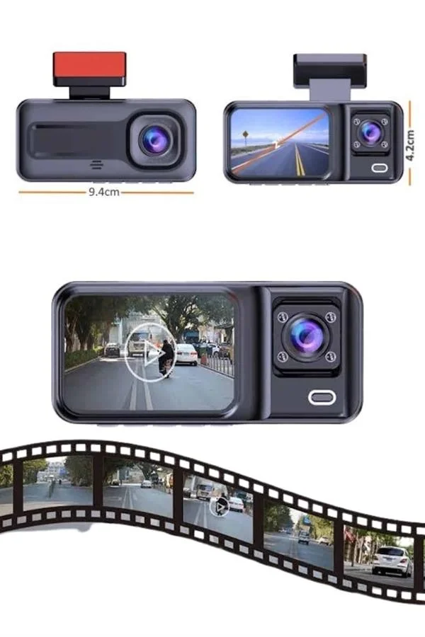 2 İnç Araç İçi Kameralı Ekran 1080P Full HD Kaliteli Hafıza Kart Destekli Fiyatı, Yorumları ve Özellikleri