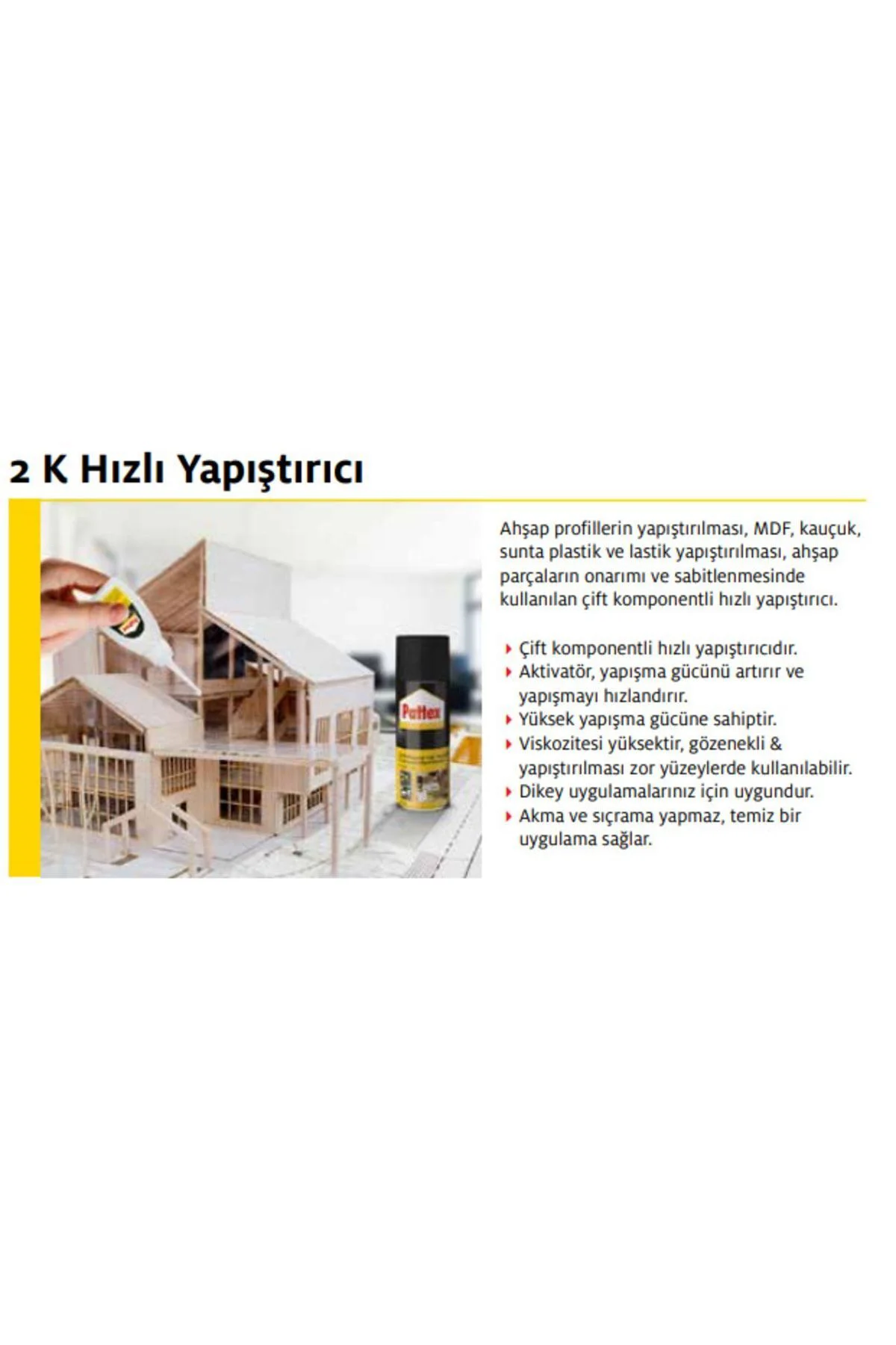2 K Hızlı Yapıştırıcı 400 + 70 Ml 12'li Paket Yarım Koli 2 K Hızlı Yapıştırıcı 400 + 70 Ml 12'li Paket Yarım Koli