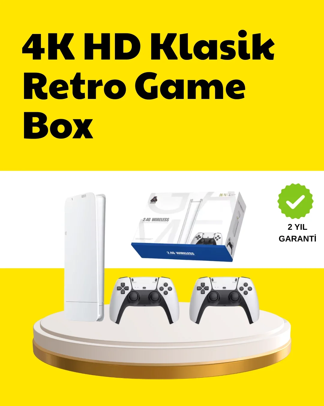2 Kablosuz Kollu HDMI Uyumlu M15 Oyun Konsolu 2 Kablosuz Kollu HDMI Uyumlu M15 Oyun Konsolu