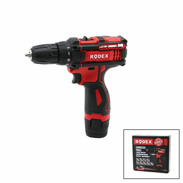 2 KADEME HIZ - VİTESLİ   ŞARJLI  MATKAP  0-350 / 0-1350 RPM   12V