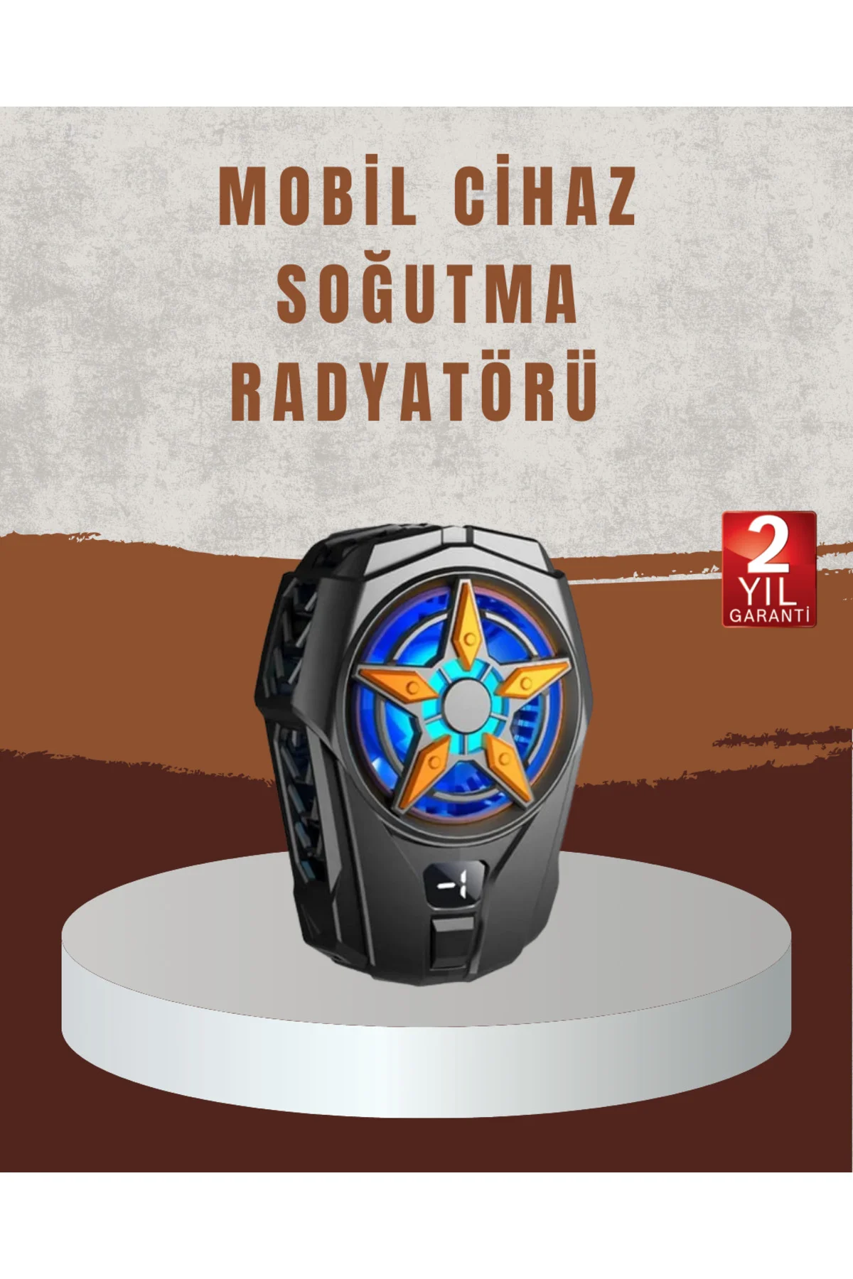 2 Kademeli Hız Ayarlı Taşınabilir Telefon Soğutucu