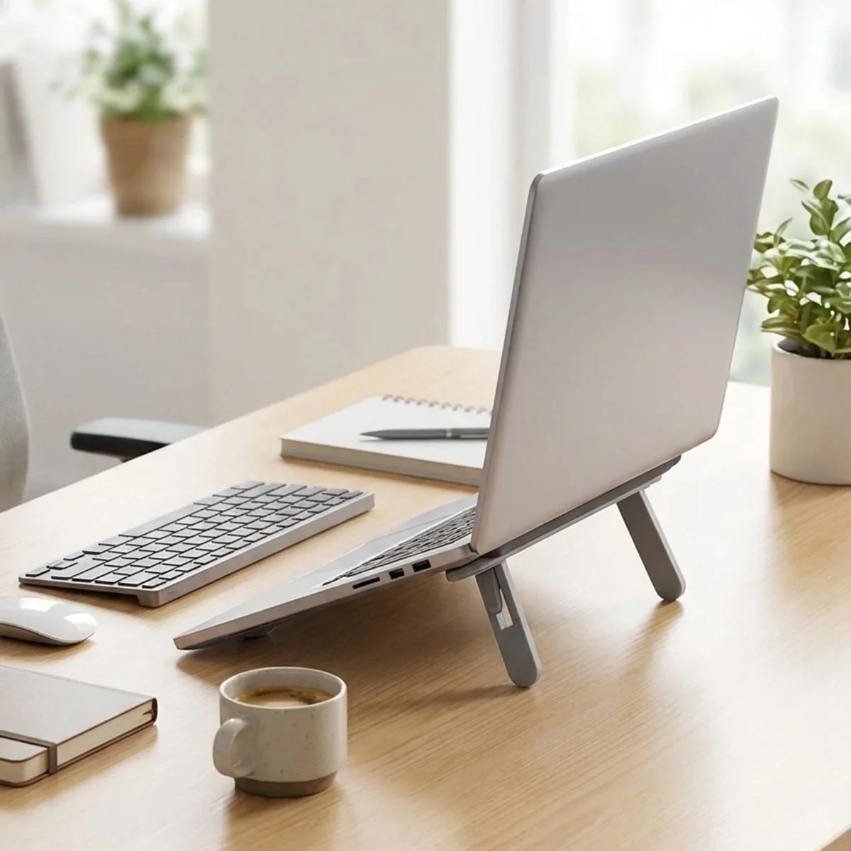 2 Kademeli Katlanabilir Laptop Standı – Kendiliğinden Güçlü Yapışkanlı, Ergonomik tablet Yükseltici Bx40 Fiyatı, Yorumları ve Özellikleri