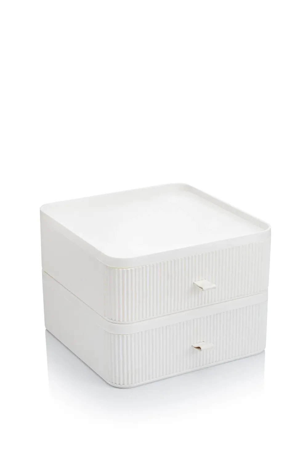 2 Katlı Çekmeceli Makyaj Organizeri & Çok Amaçlı Düzenleyici Beya