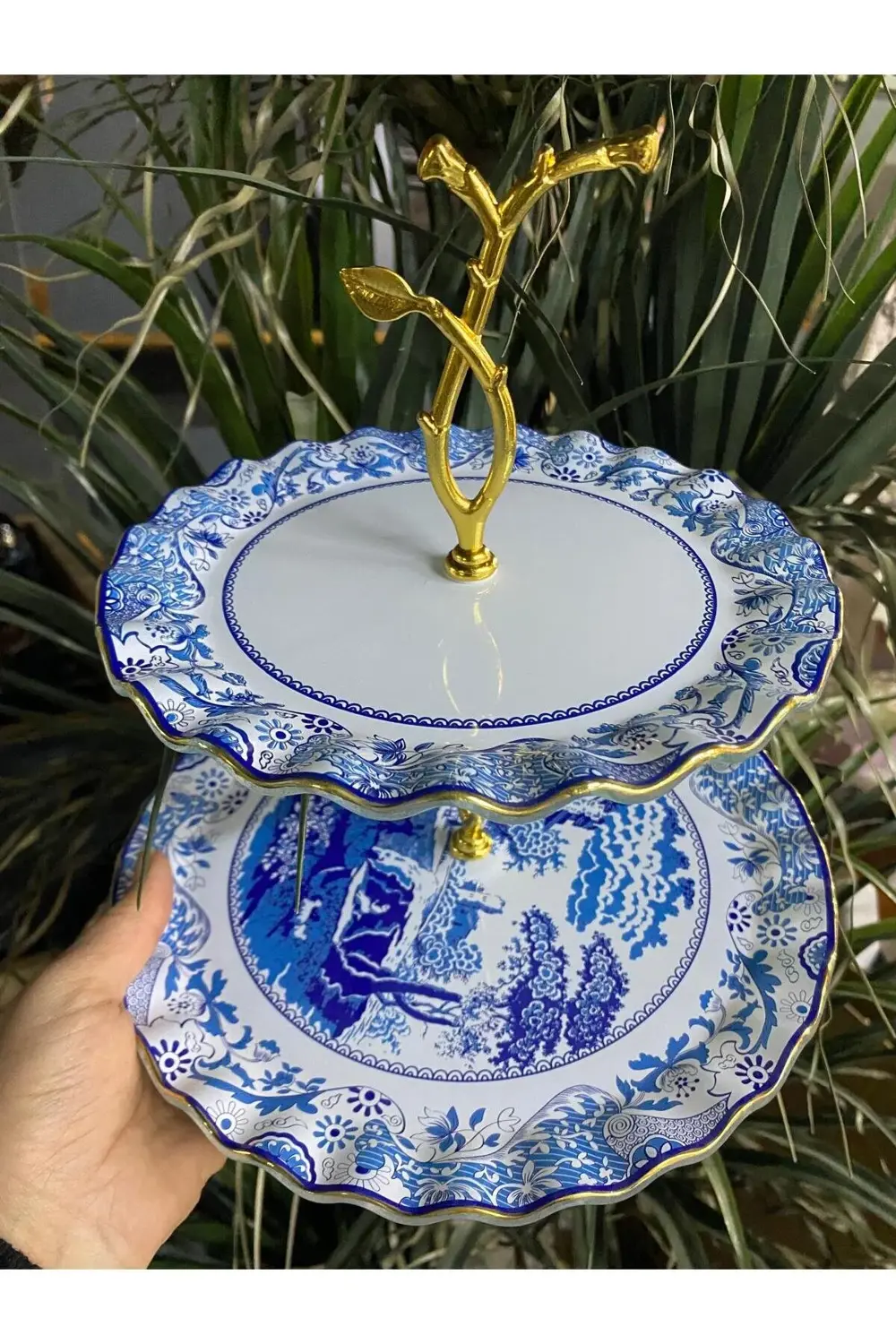 2 Katlı Sunum Tabağı Kurabiyelik