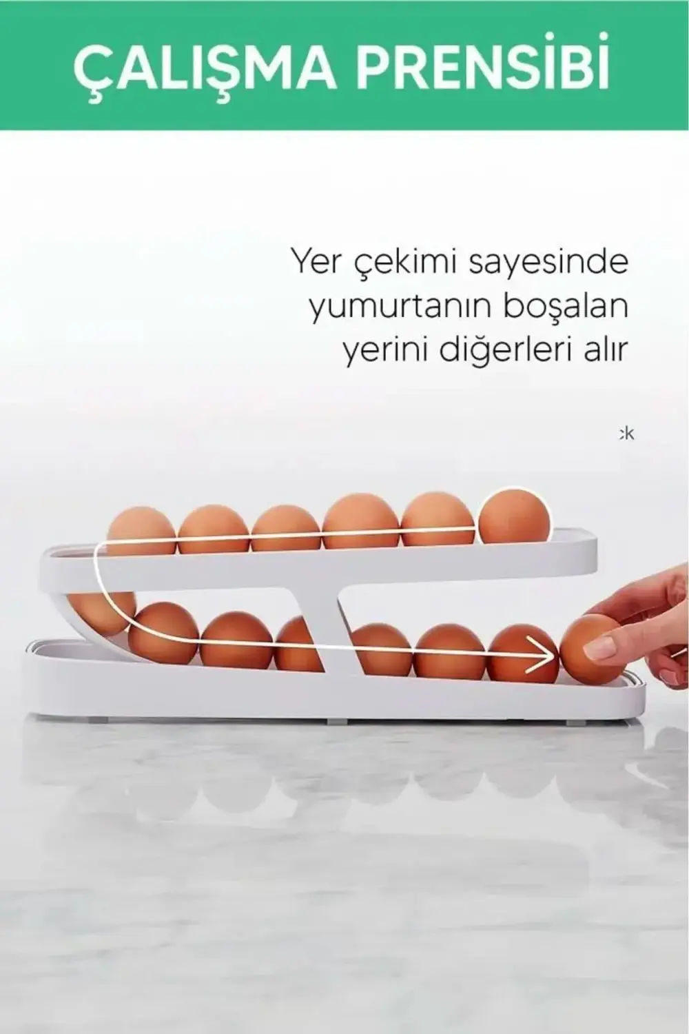 🥚2 KATLI YUMURTA ORGANİZER