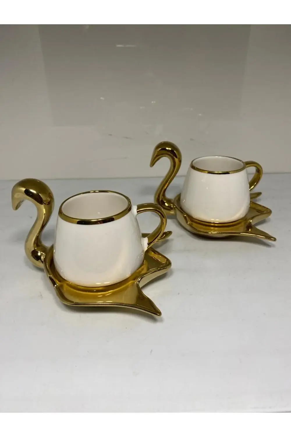 2 Kişilik Kuğu Fincan Takımı