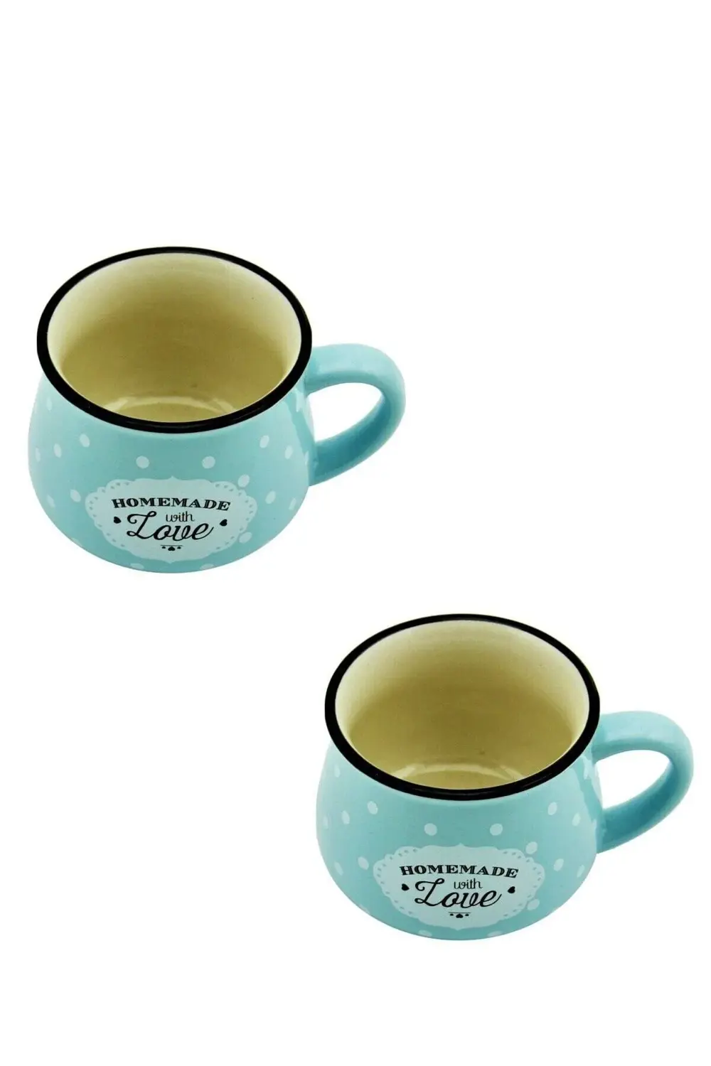 2 Kişilik Seramik Çay Kahve Fincanı