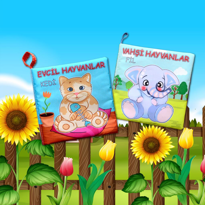 Ada Detox 2 Kitap Tox Evcil Hayvanlar Ve Vahşi Hayvanlar Kumaş Sessiz Kitap Ada Detox 2 Kitap Tox Evcil Hayvanlar Ve Vahşi Hayvanlar Kumaş Sessiz Kitap