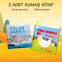 2 Kitap Tox İngilizce Kutup Hayvanları ve Çiftlik Hayvanları Kuma 2 Kitap Tox İngilizce Kutup Hayvanları ve Çiftlik Hayvanları Kuma
