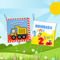 2 Kitap Tox İngilizce İş Makinaları ve Rakamlar Kumaş Sessiz Kita 2 Kitap Tox İngilizce İş Makinaları ve Rakamlar Kumaş Sessiz Kita