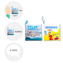 Ada Detox 2 Kitap Tox İngilizce Kutup Hayvanları Ve Rakamlar Kumaş Sessiz K