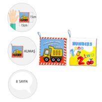 2 Kitap Tox İngilizce İş Makinaları ve Rakamlar Kumaş Sessiz Kita 2 Kitap Tox İngilizce İş Makinaları ve Rakamlar Kumaş Sessiz Kita