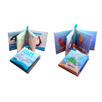 2 Kitap Tox İngilizce Kutup Hayvanları ve Deniz Canlıları Kumaş S