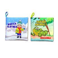 2 Kitap Tox İngilizce Kışlık Giysiler ve Safari Hayvanları Kumaş 2 Kitap Tox İngilizce Kışlık Giysiler ve Safari Hayvanları Kumaş