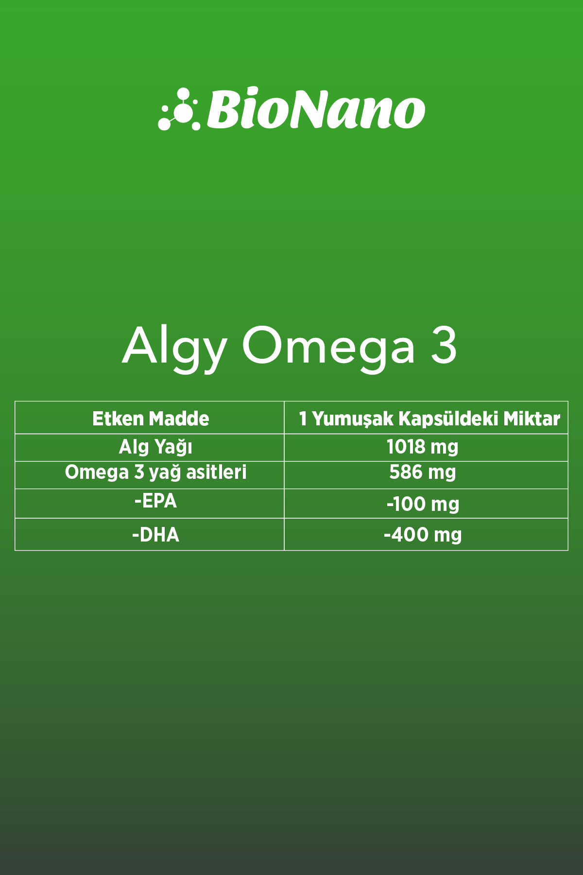 2 Kutu Algy Omega 3 (Yüksek DHA)