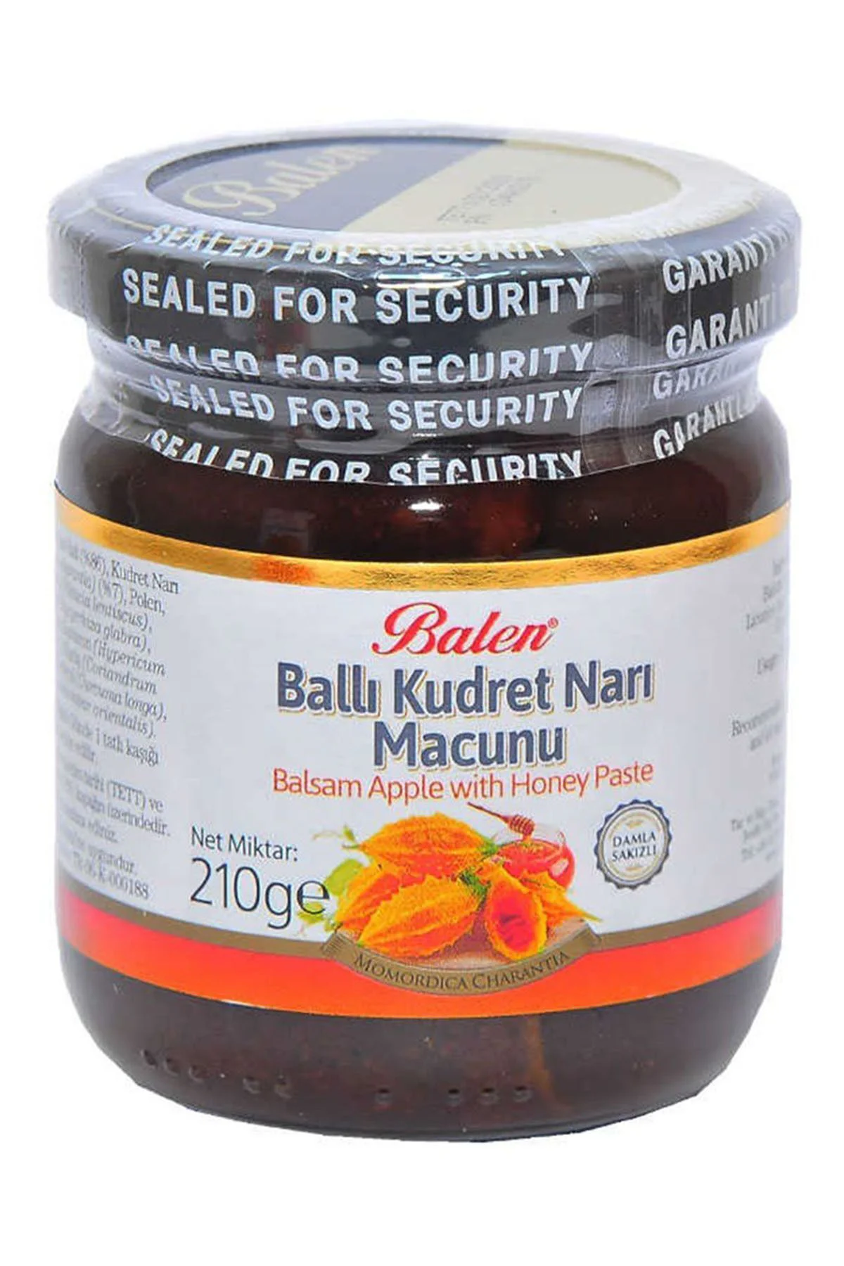 2 Kutu Ballı Kudret Narı Macunu Damla Sakızlı 210 Gr Kudretnarı