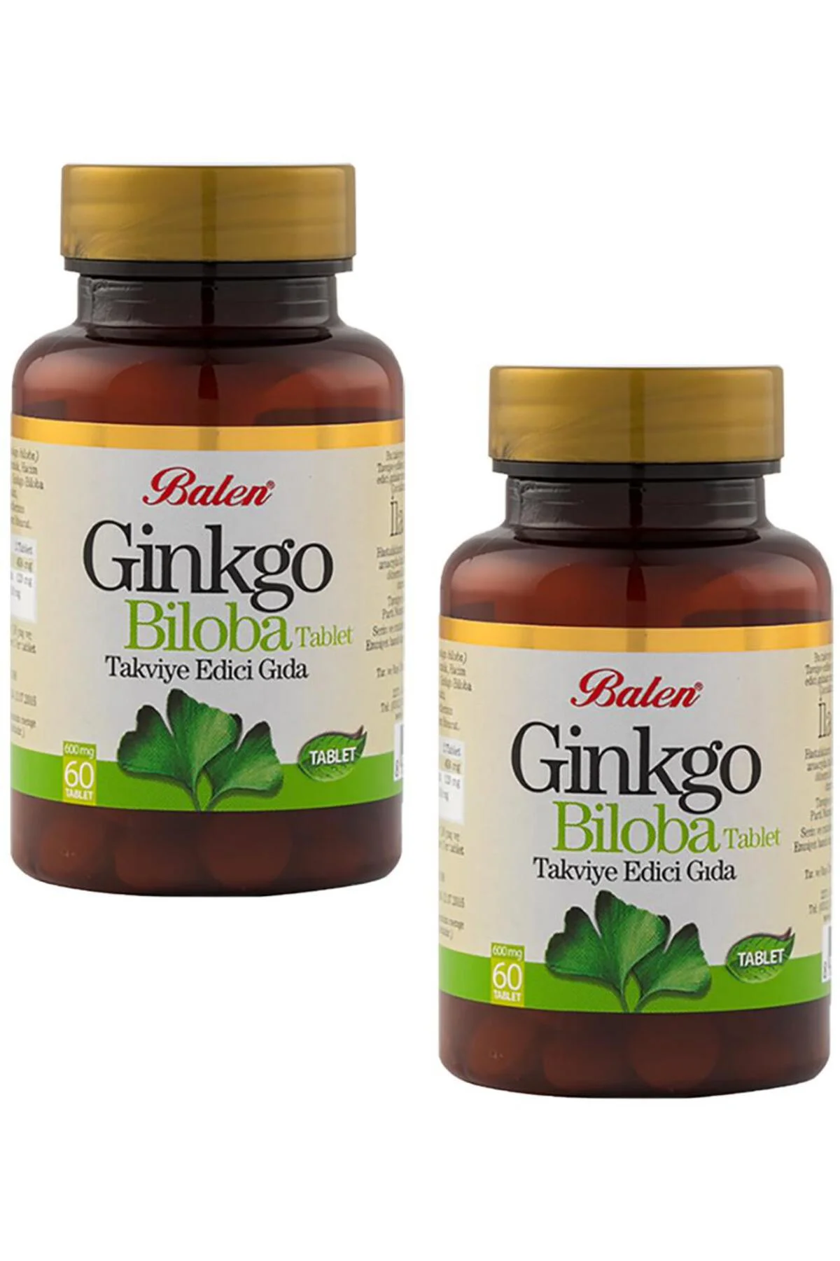 2 Kutu Ginkgo Biloba Tablet 60 X 600 Mg