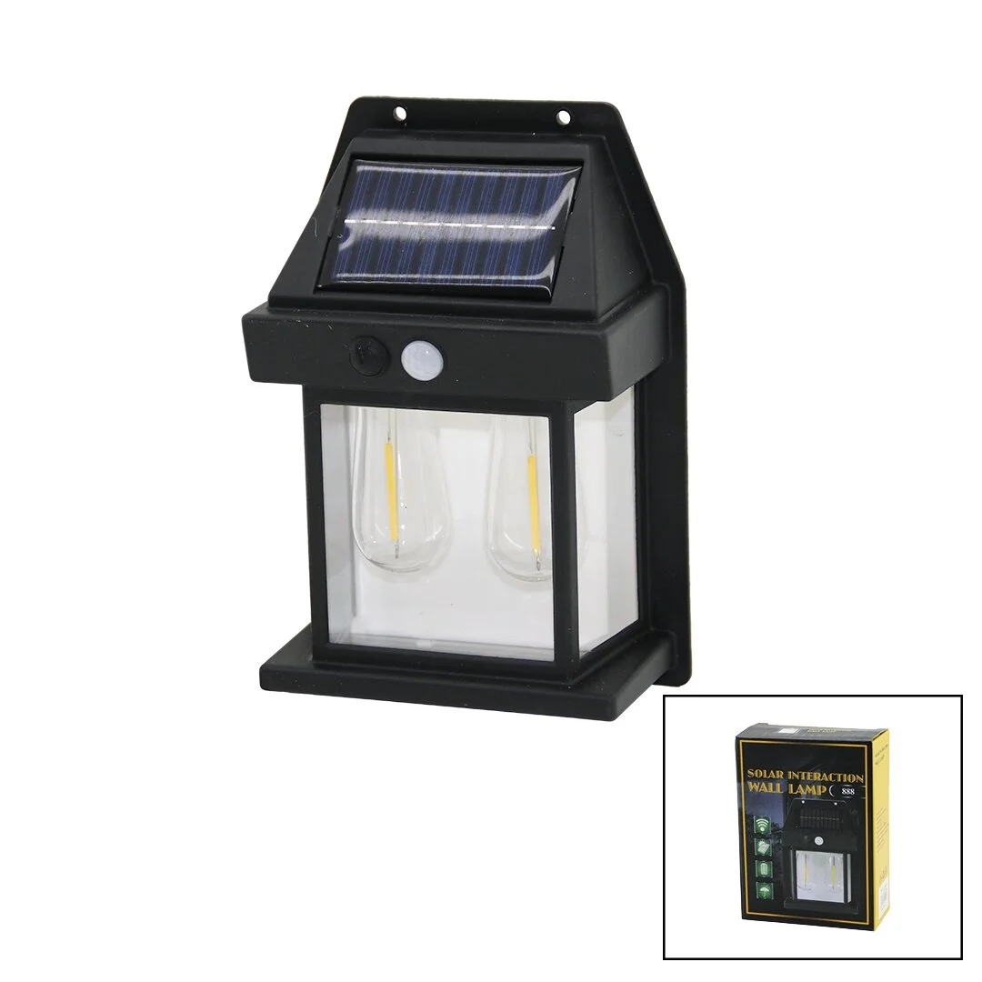 2 Lamba Solar - Sensörlü Aplik Duvar Lambası Dış Mekan 5.5v - 1w - 1800mah Bx40 Fiyatı, Yorumları ve Özellikleri