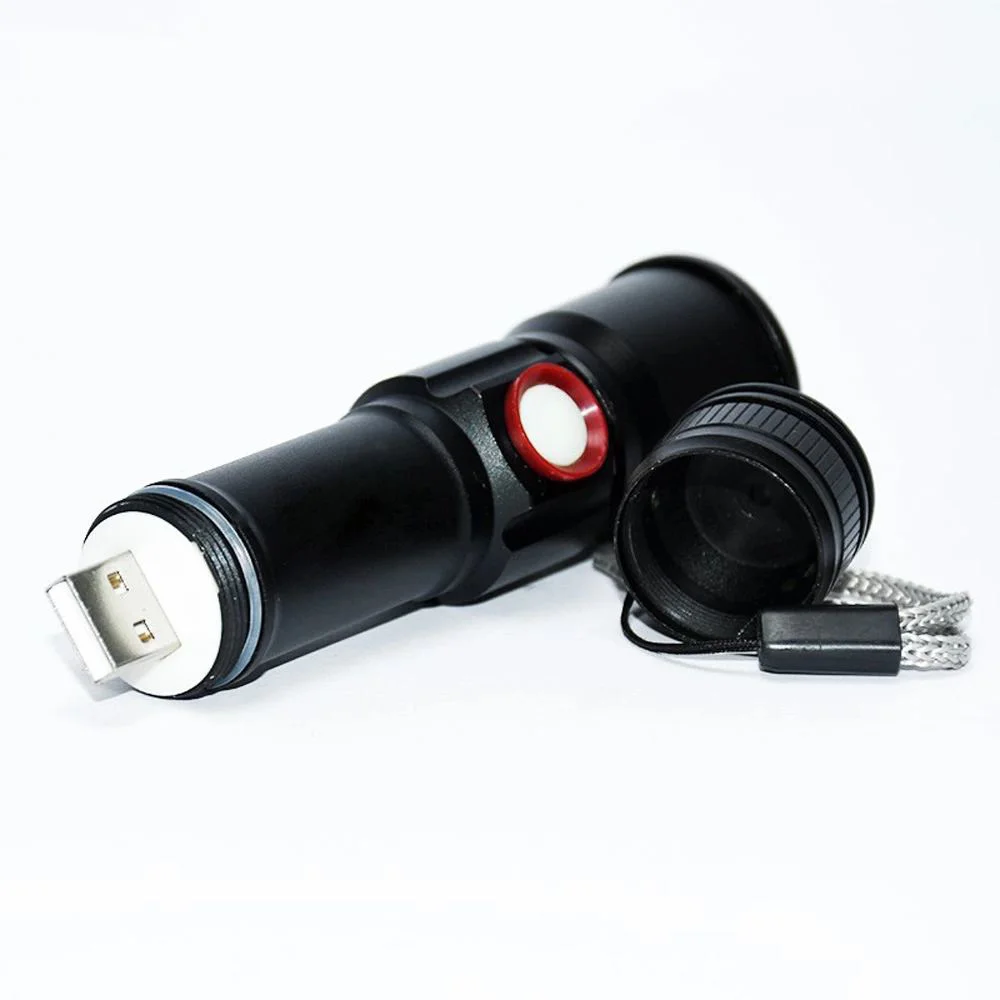 2 LED 1000 Lümen USB Şarjlı El Feneri Wt-611 - 6 Saat Çalışma Süresi, 3 Modlu Aydınlatma, Metal Alüminyum Gövde Fiyatı, Yorumları ve Özellikleri