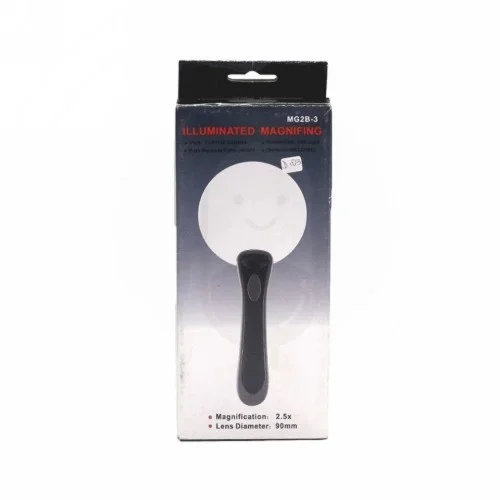 2 Led Işıklı 2.5x90mm Okuma Büyüteç 2 Led Işıklı 2.5x90mm Okuma Büyüteç