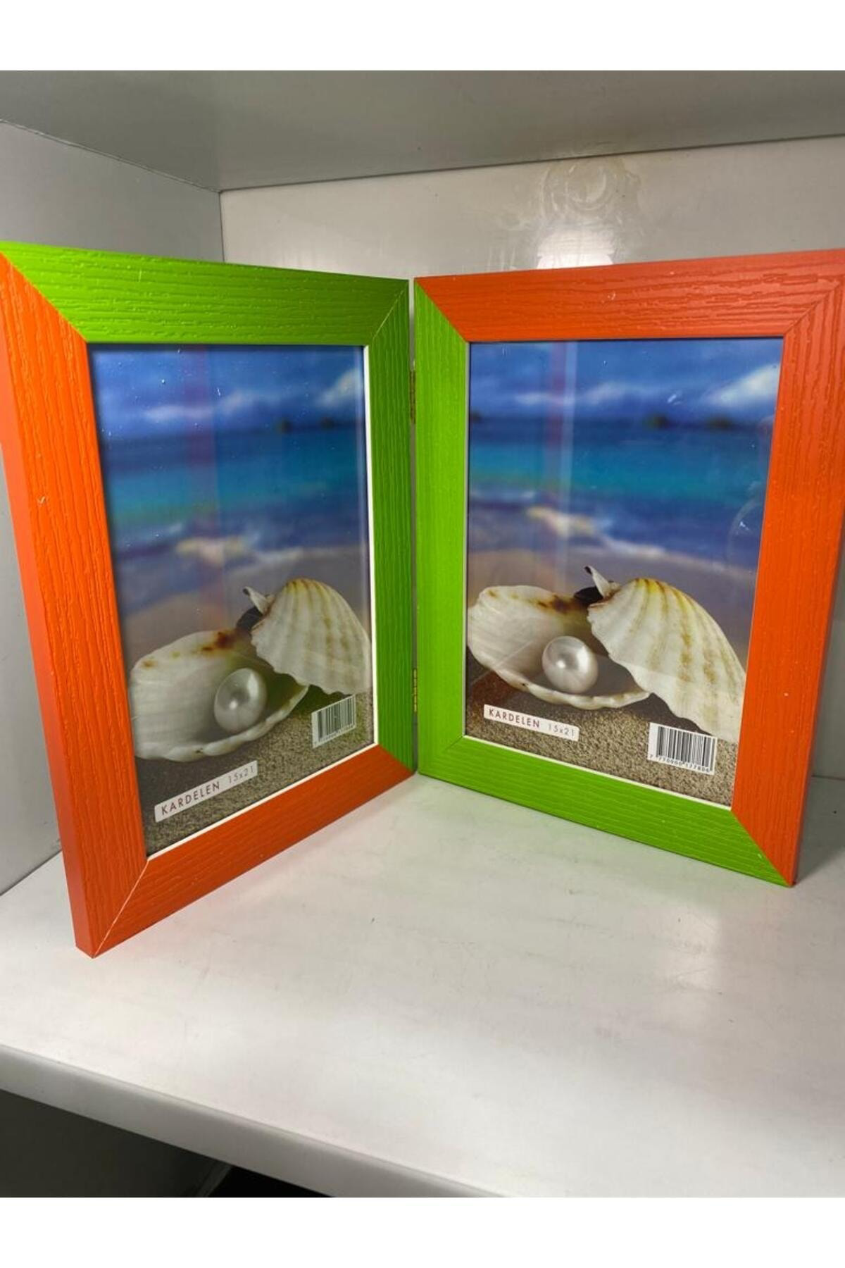 Elif Aksesuar 2 Li Ahşap Resim Çerçevesi