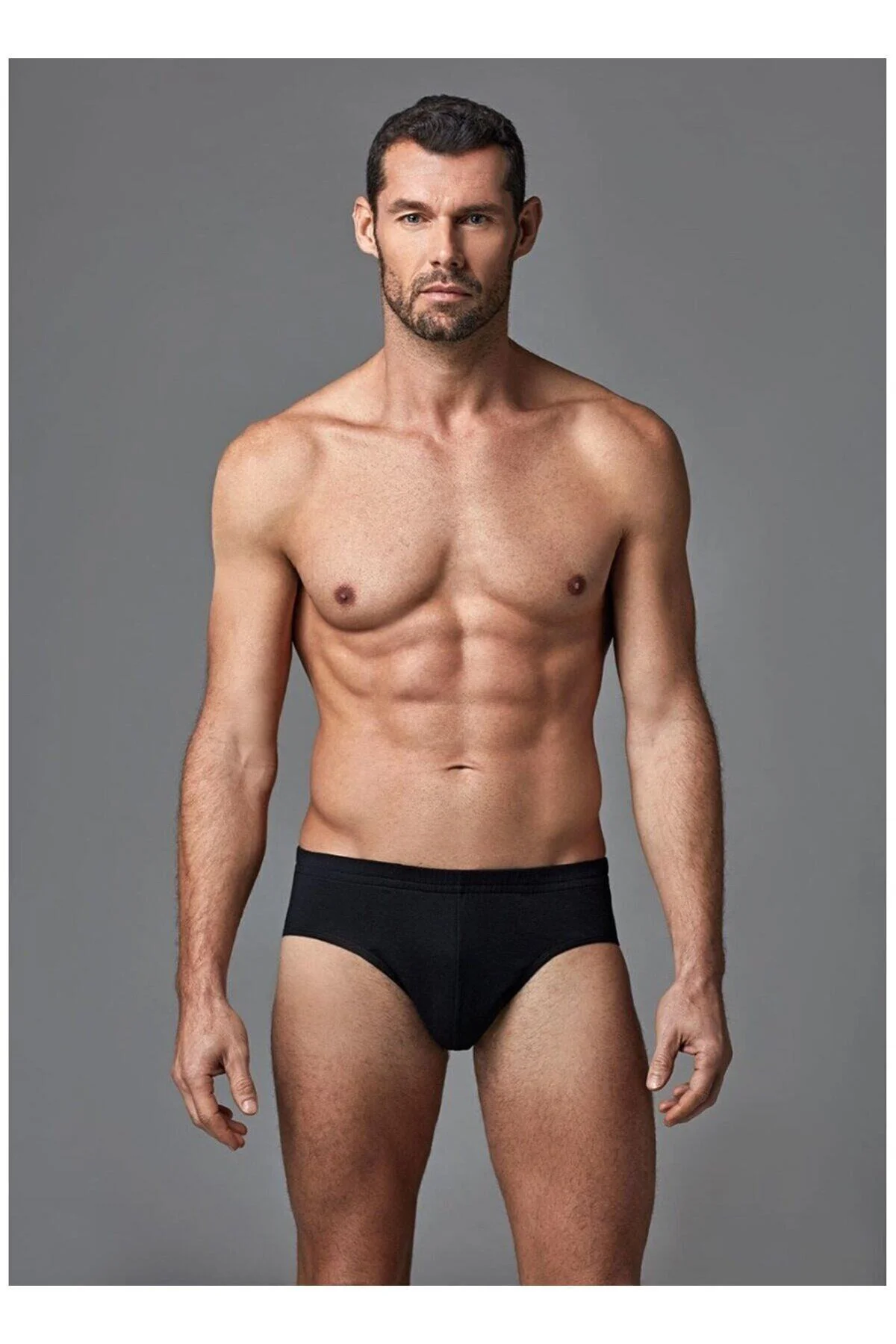 2' Li Büyük Beden Erkek Penye Ince Slip Külot Paket %100 Pamuklu