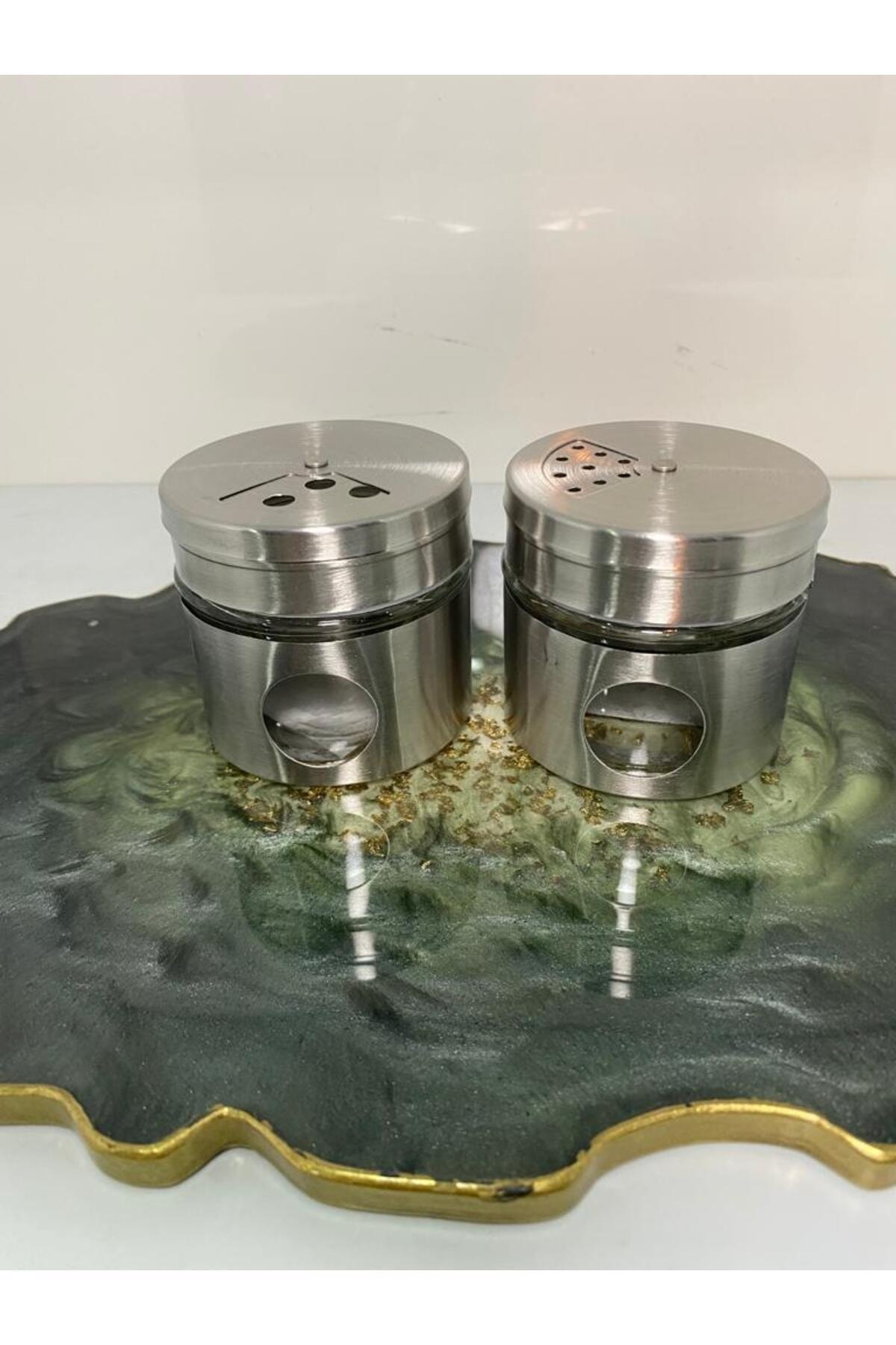 2 Li Cam&Metal Tuzluk Biberlik