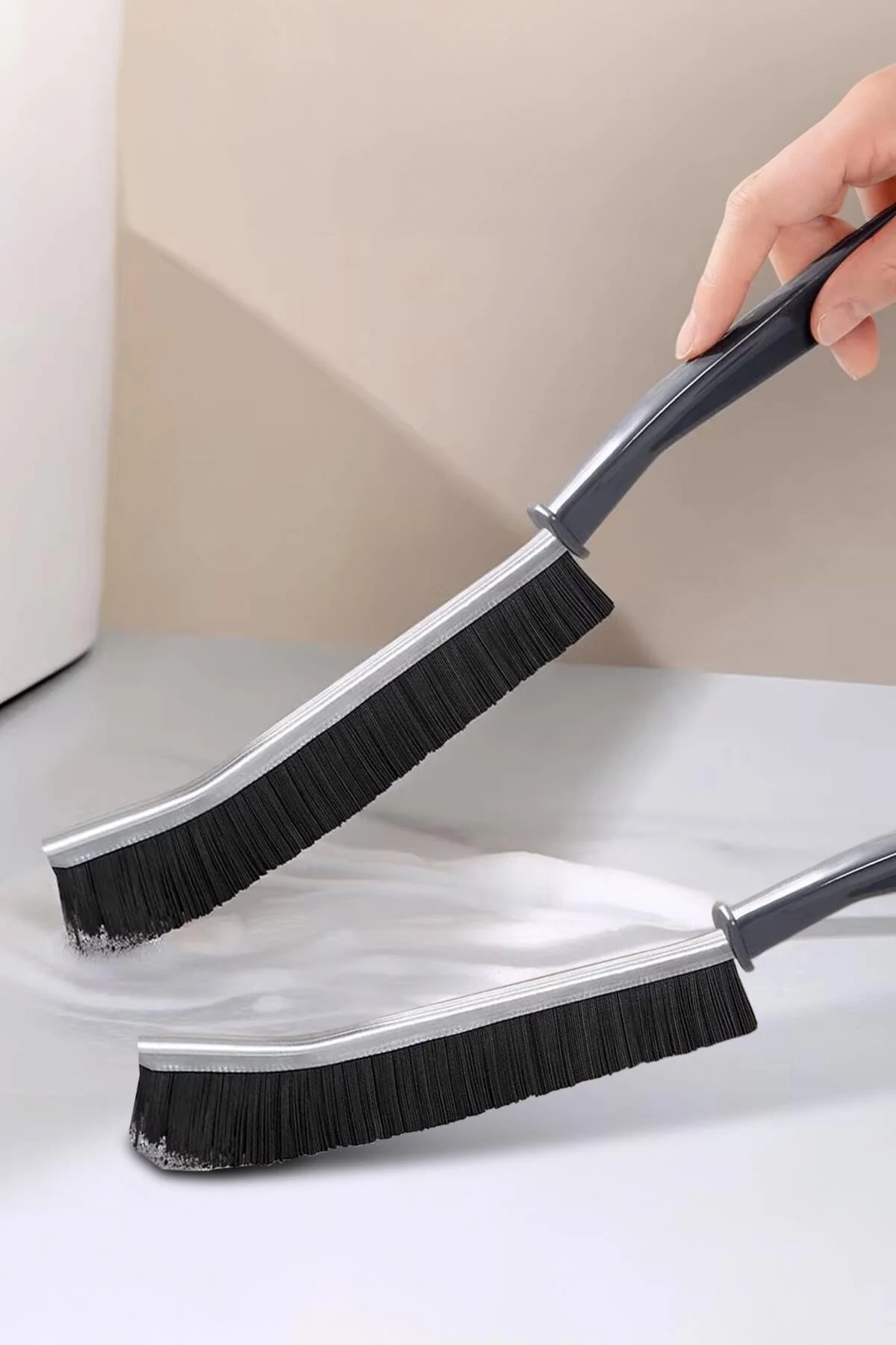 2 Li Çok Amaçlı Temizlik Fırçası & Derz Fırçası & Mutfak Banyo Te