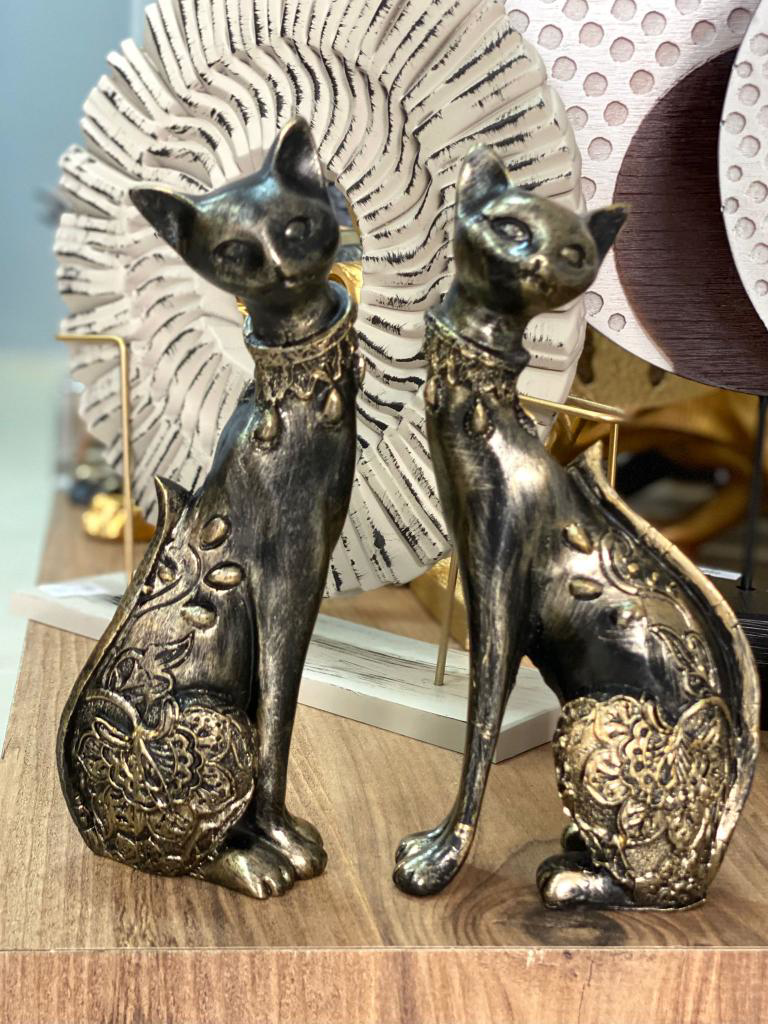 Mirsa Global 2 Li Dekoratif Kedi Biblo Desenli Mirsa Global 2 Li Dekoratif Kedi Biblo Desenli