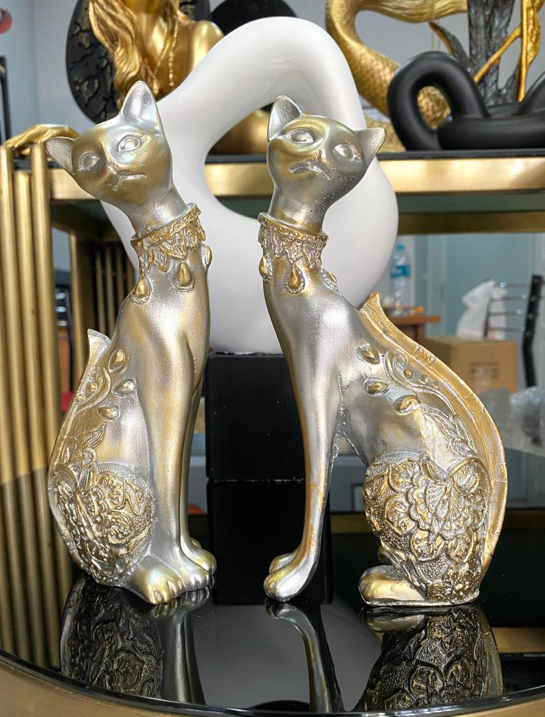 Mirsa Global 2 Li Dekoratif Kedi Biblo Desenli Mirsa Global 2 Li Dekoratif Kedi Biblo Desenli