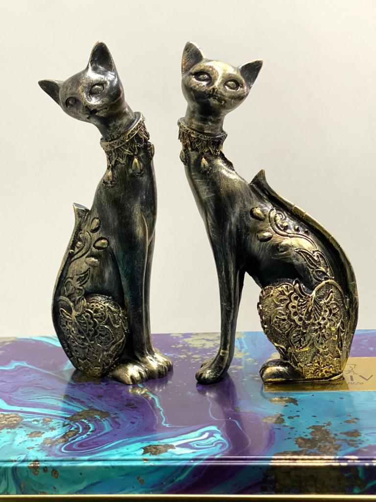 Mirsa Global 2 Li Dekoratif Kedi Biblo Desenli Mirsa Global 2 Li Dekoratif Kedi Biblo Desenli